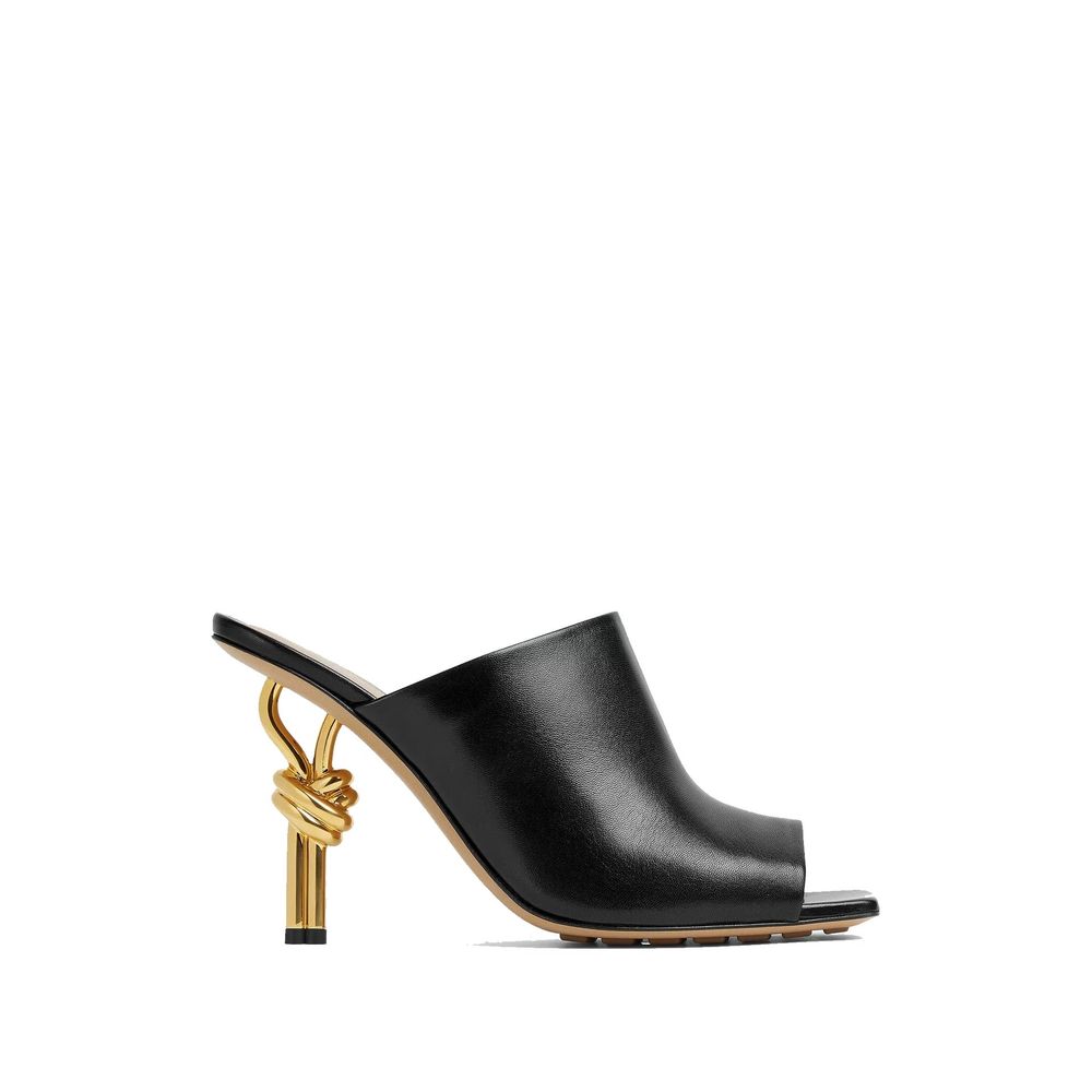 Bottega Veneta Leather Heeled Mules