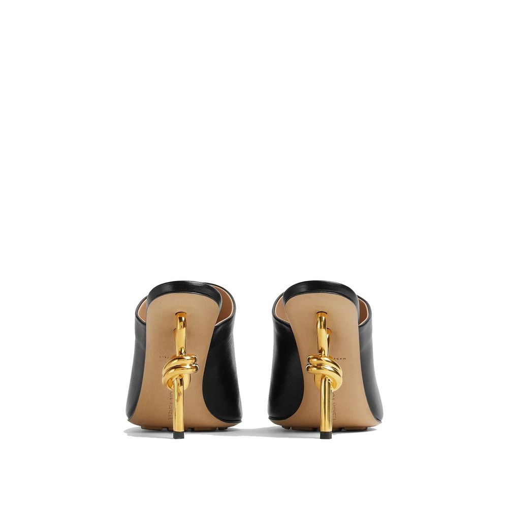 Bottega Veneta Leather Heeled Mules
