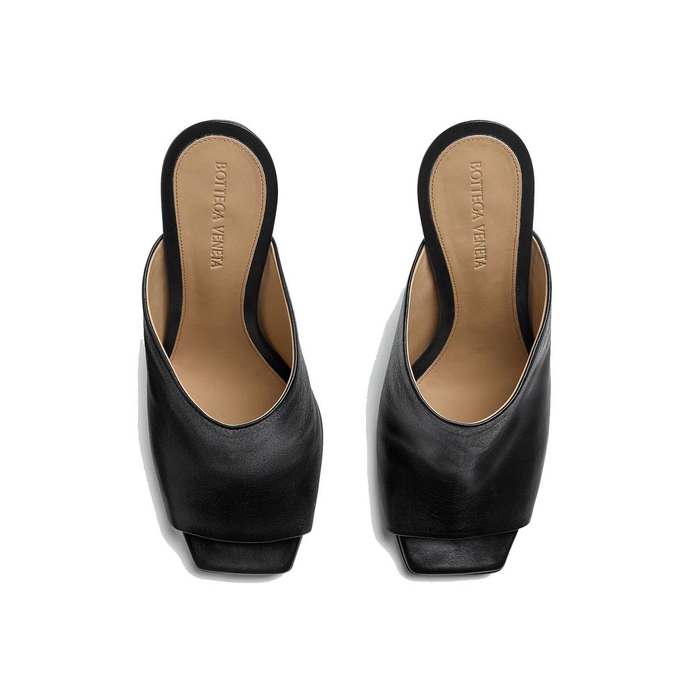 Bottega Veneta Leather Heeled Mules