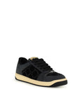 Gucci Velvet GG Crystal Screener Leather Sneakers