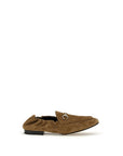 Gucci Leather Loafers - Brown