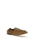 Gucci Leather Loafers - Brown