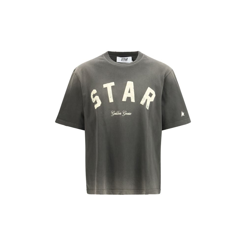Golden Goose Gray/Grey Cotton T-Shirt