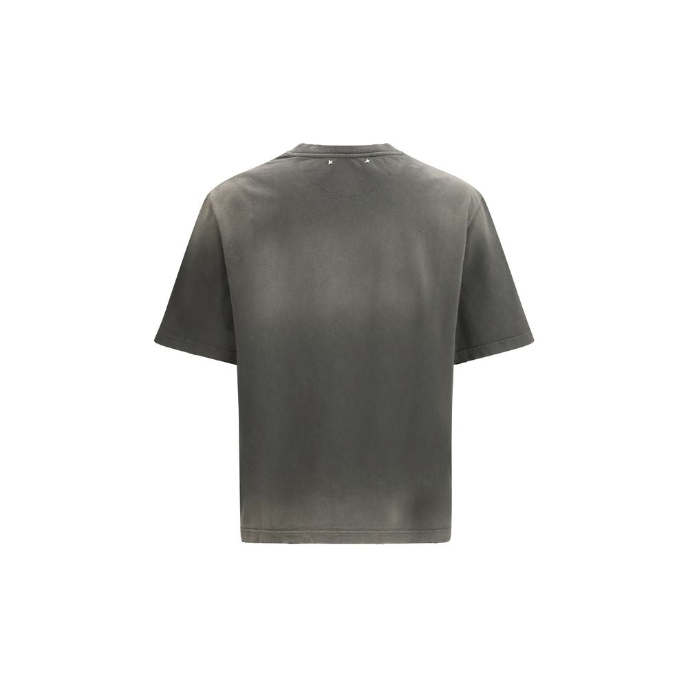 Golden Goose Gray/Grey Cotton T-Shirt