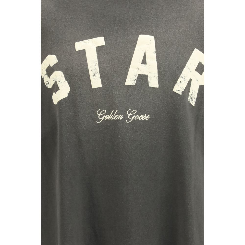 Golden Goose Gray/Grey Cotton T-Shirt
