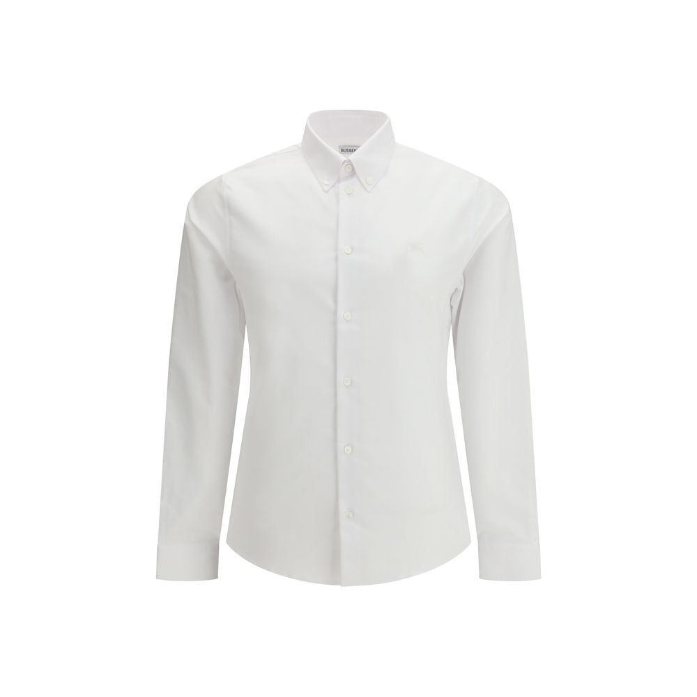 Burberry White Casual Collar Shirt