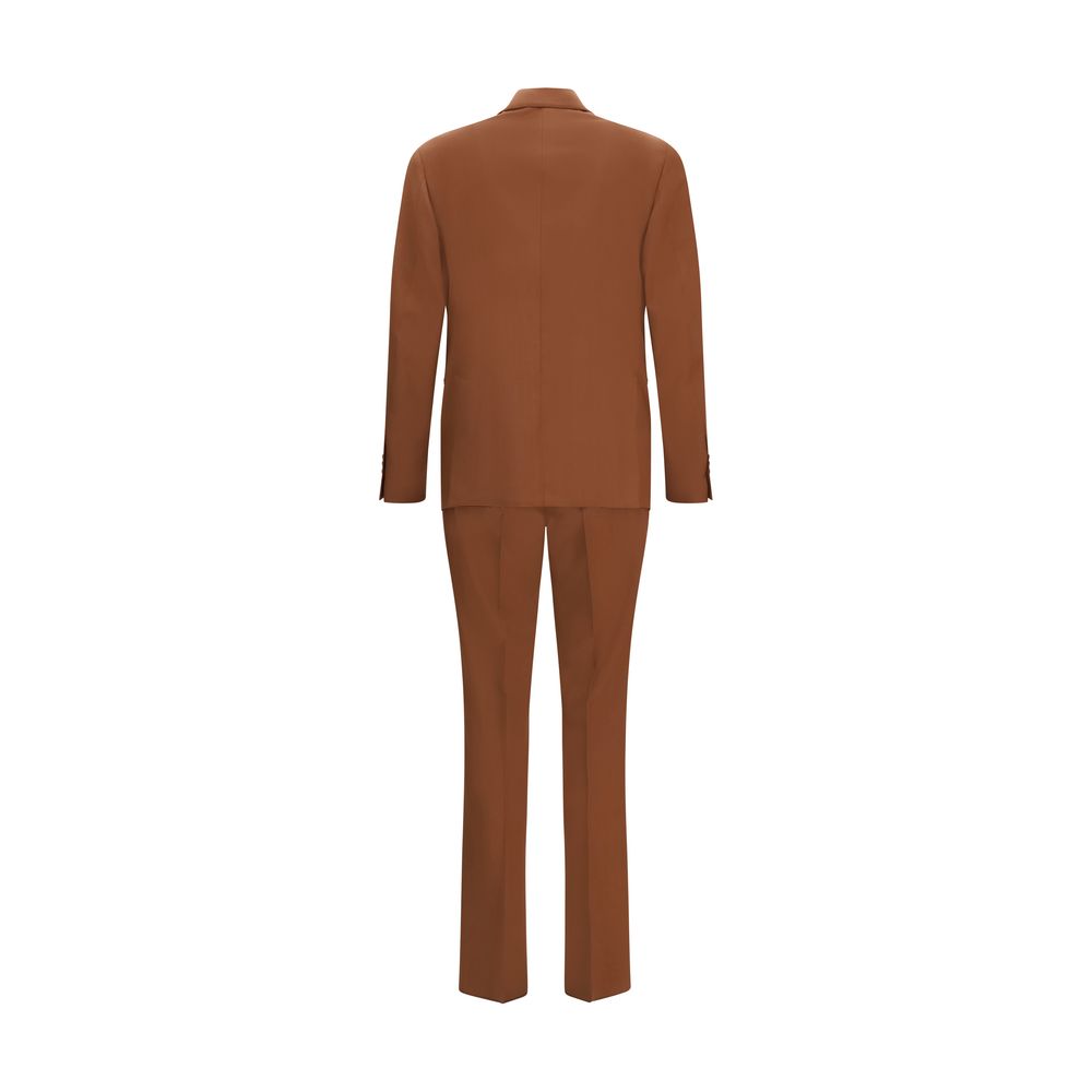 Lardini Rust Cotton-Rich Full Suit