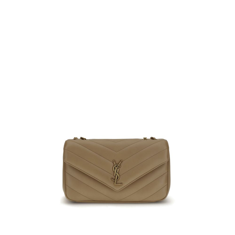 Saint Laurent Loulou Medium Matelassé Shoulder Bag