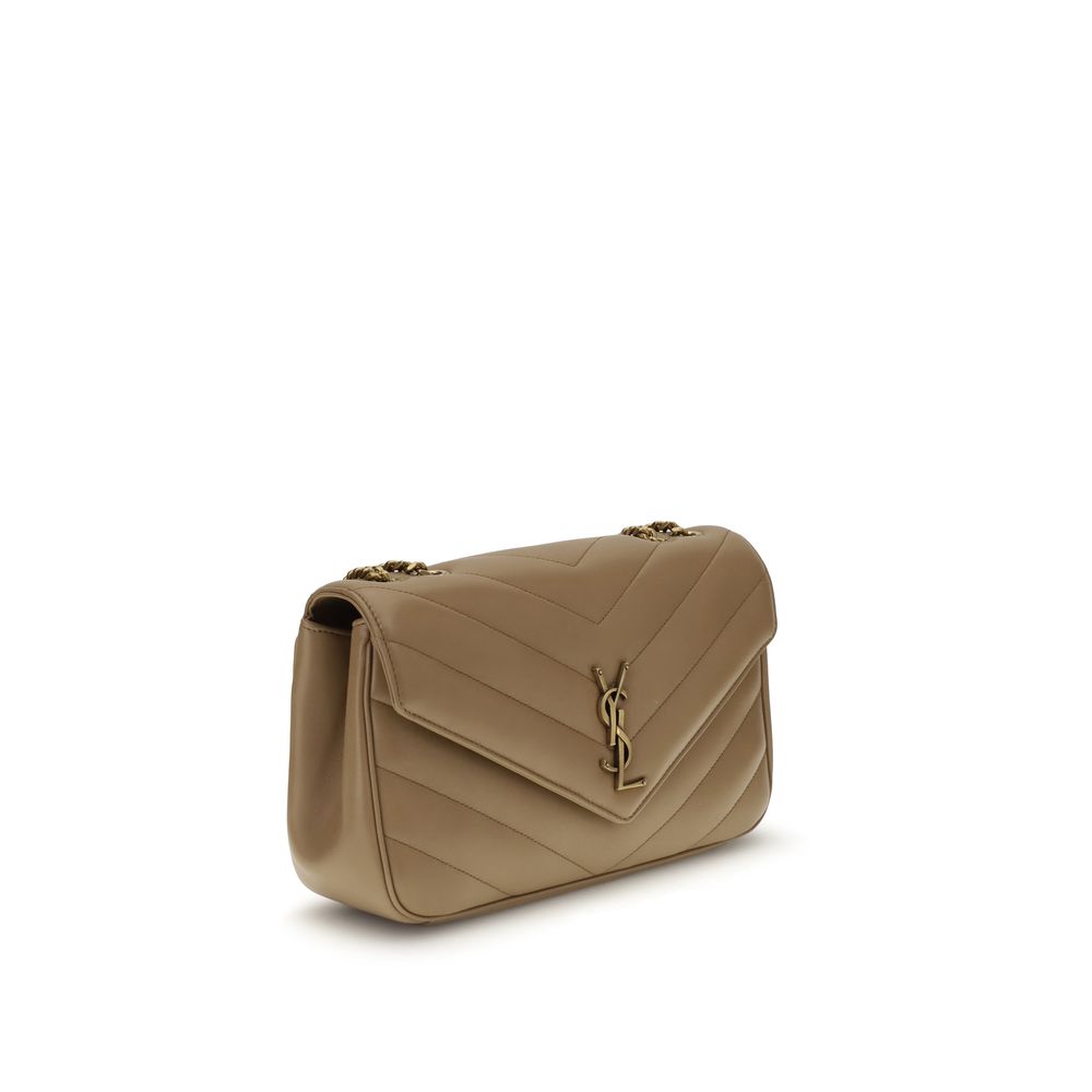 Saint Laurent Loulou Medium Matelassé Shoulder Bag