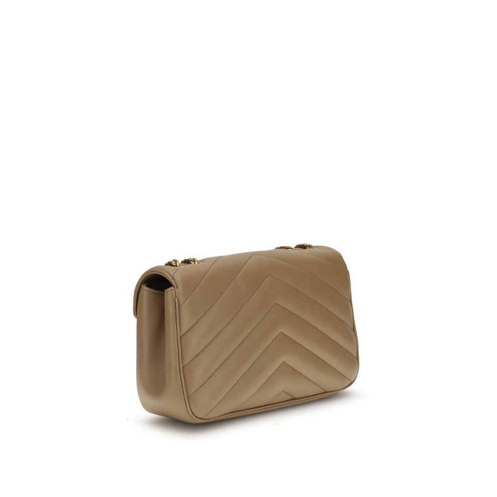 Saint Laurent Loulou Medium Matelassé Shoulder Bag