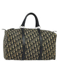 Dior Oblique Blue Canvas Duffle & Bowling Bag