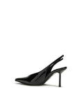 LE SILLA Clivage Décolleté High Heel Slingback Pumps - Black