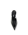 LE SILLA Clivage Décolleté High Heel Slingback Pumps - Black