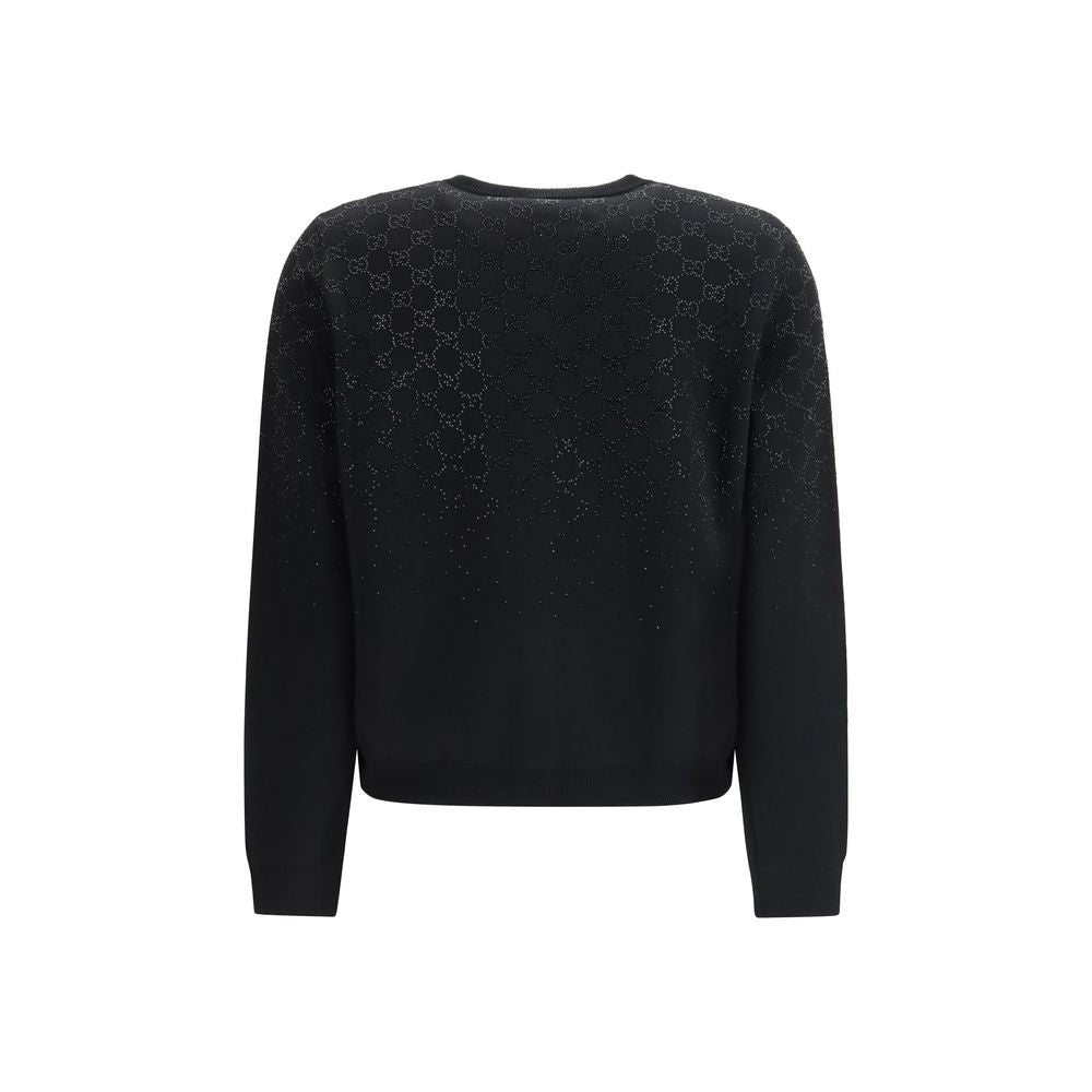 Gucci GG Black Wool Cardigan