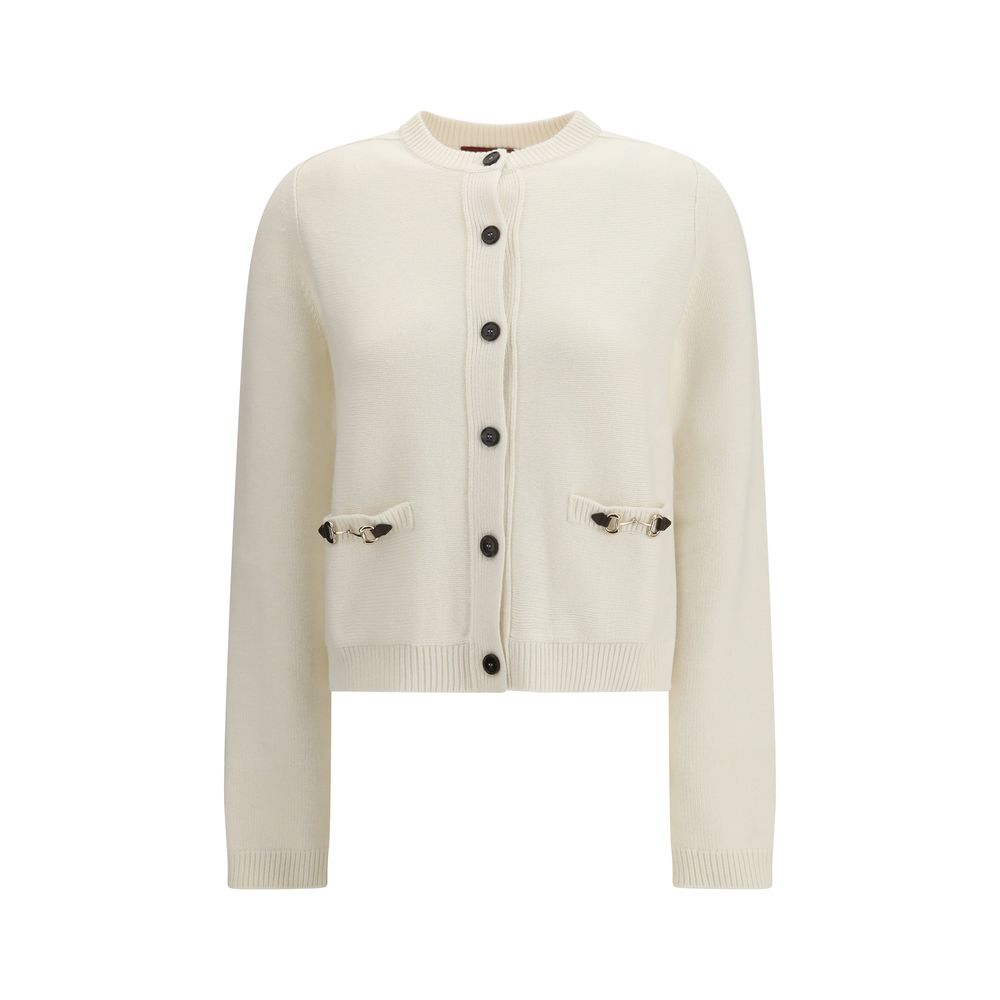 Gucci Porcelain Wool Cardigan