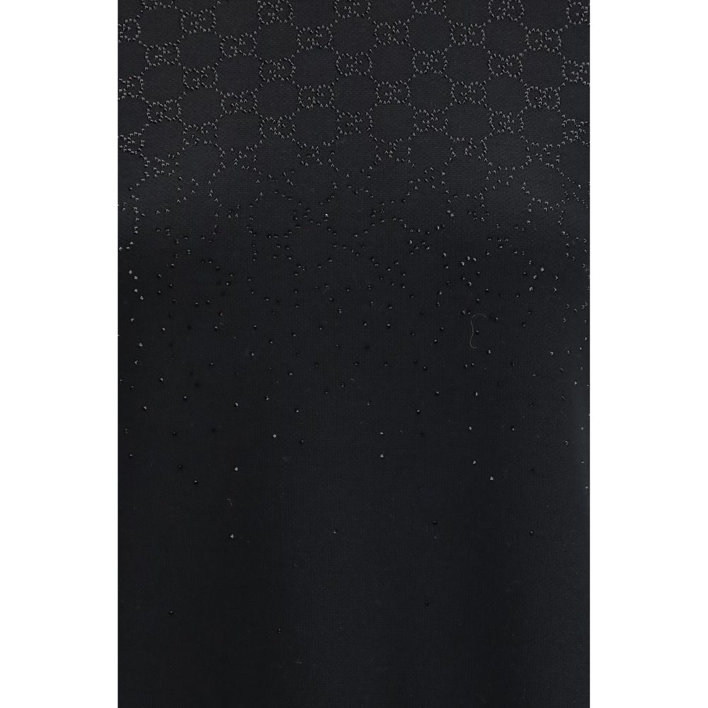 Gucci GG Black Wool Mini Dress