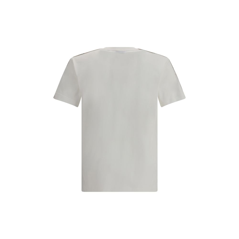 Burberry Checkered Sleeve T-Shirt