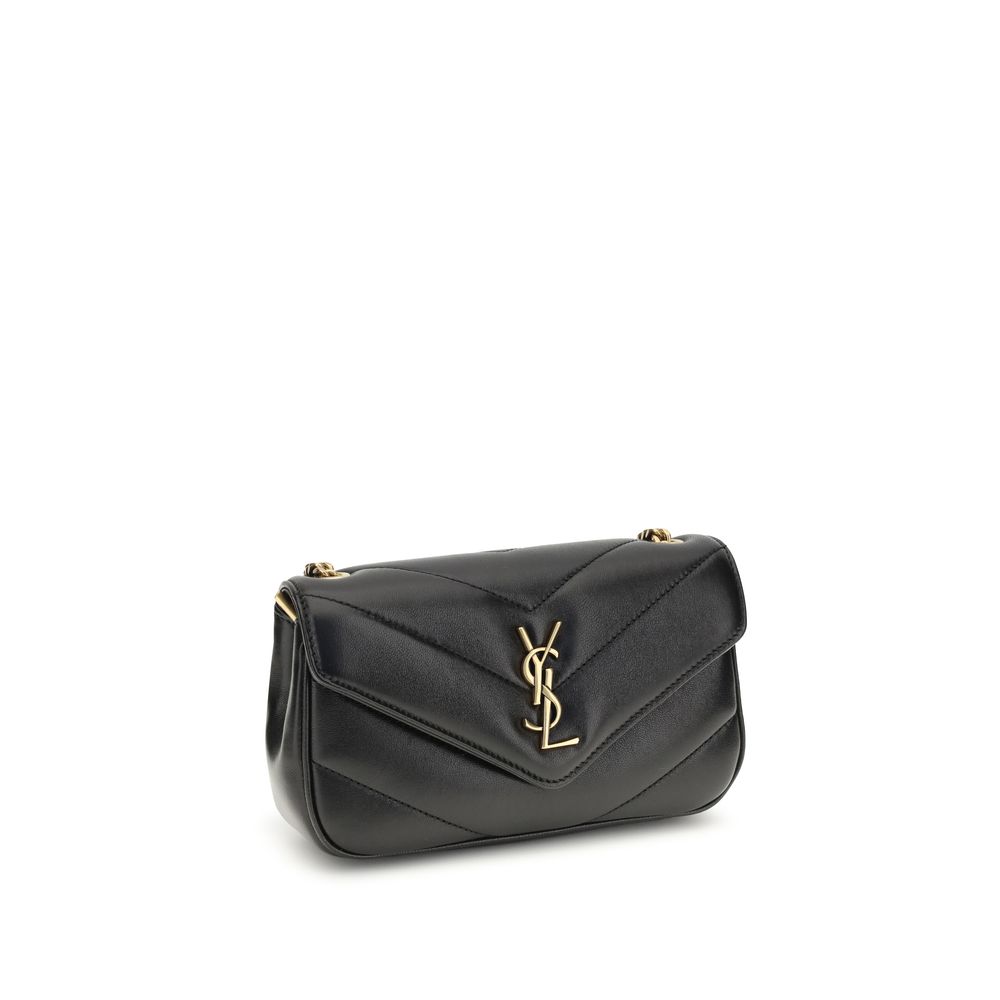 Saint Laurent Lou Lou Shoulder Bag - Black