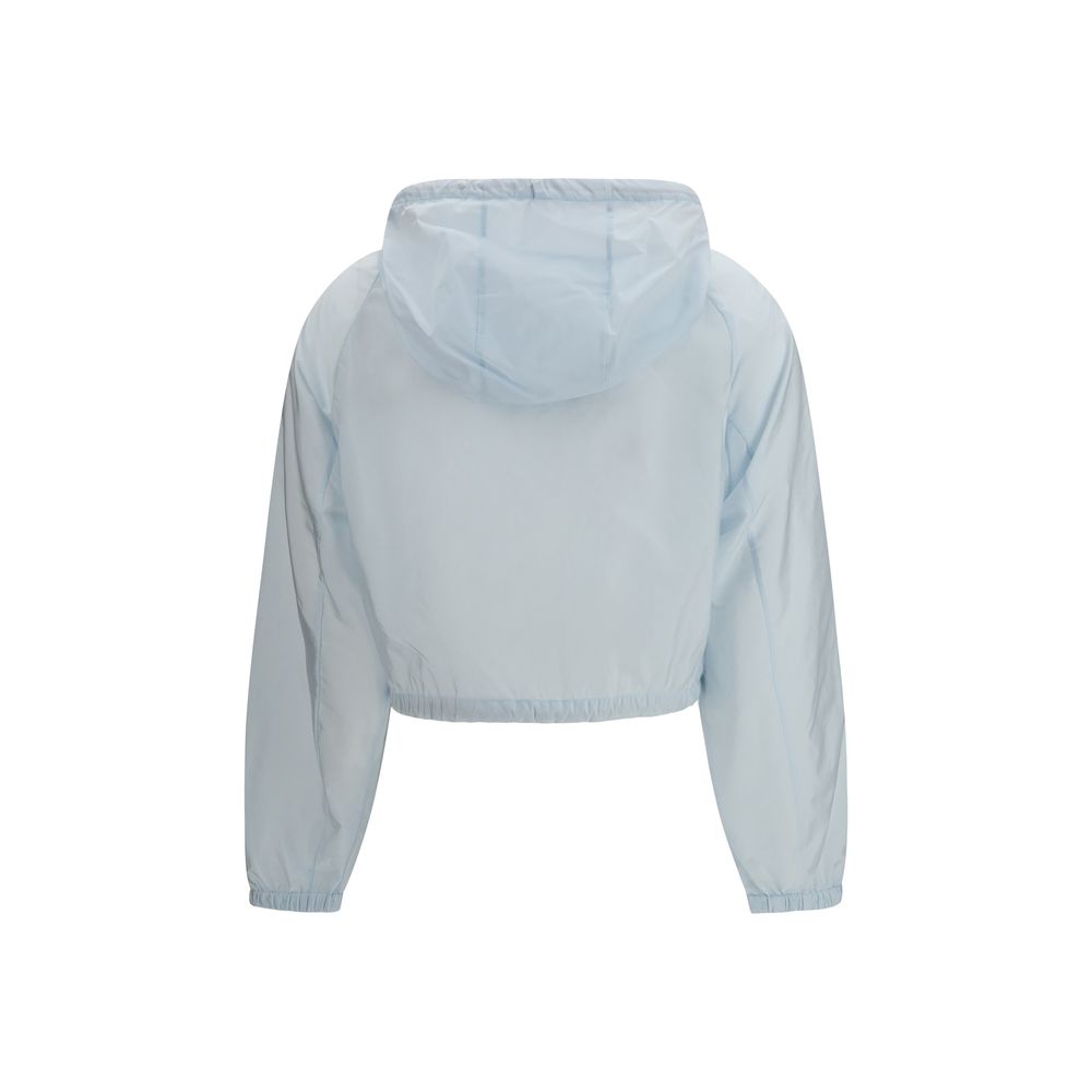 Prada Hooded Eco Re-Nylon Cropped Jacket
