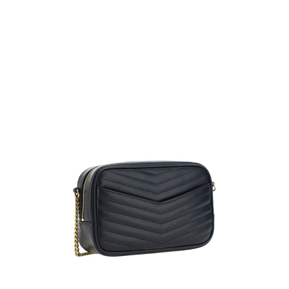 Saint Laurent Lou Black Leather Bag