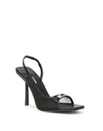 LE SILLA Vittoria Mesh Stiletto Heel Sandals - Black