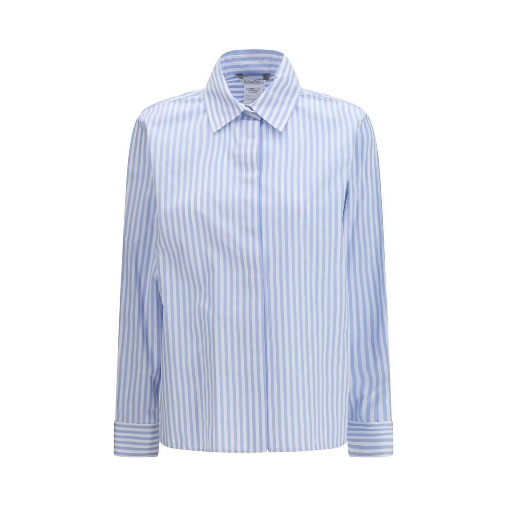 Max Mara Blue Stripe Shirt