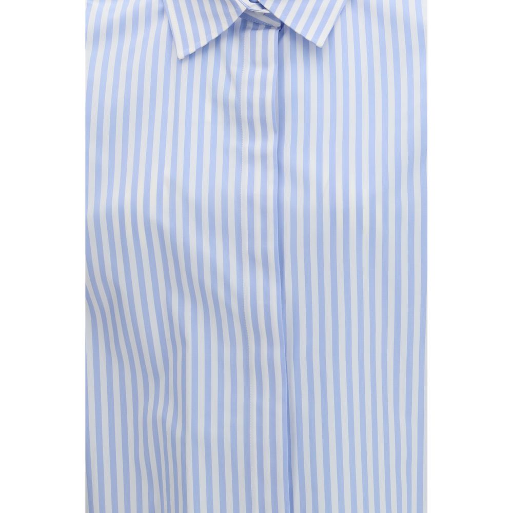 Max Mara Blue Stripe Shirt