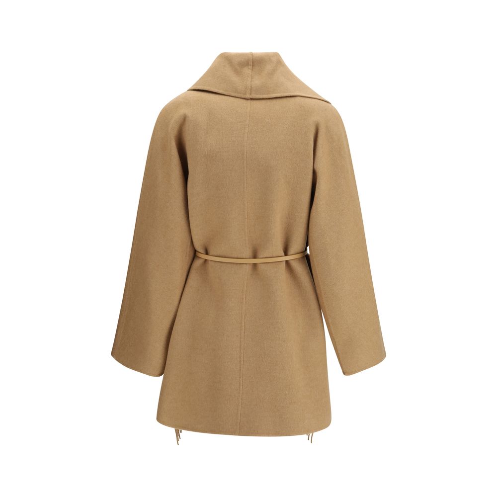 Max Mara Camel Hair  Coat - Beige