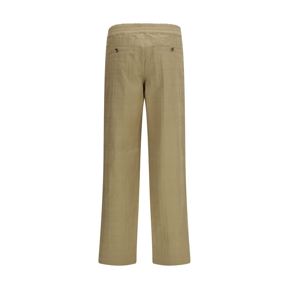 Burberry Warm Beige Casual Pants