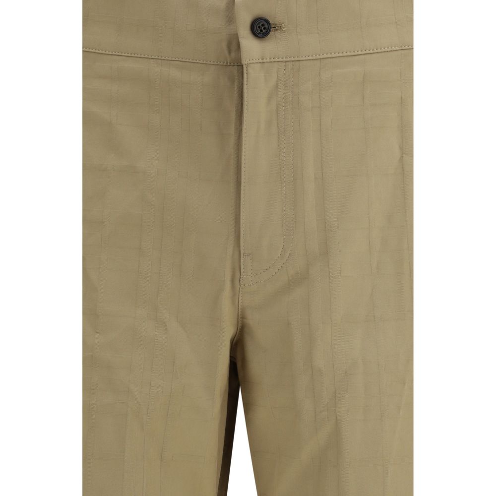Burberry Warm Beige Casual Pants
