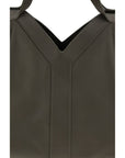 Saint Laurent Leather Y Tote Bag - Light Musk