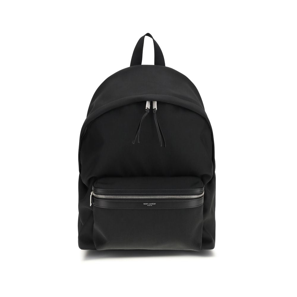 Saint Laurent City Backpack - Black