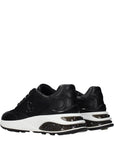 Jimmy Choo Memphis Lace-Up Athletic Sneakers - Black & White