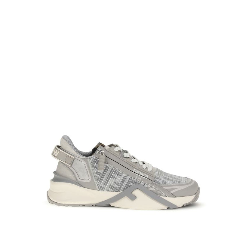 Fendi Flow Athletic Sneakers - Gray/Grey