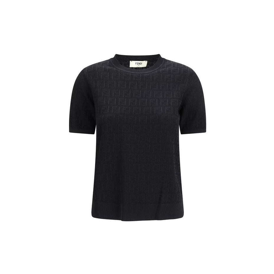 Fendi FF Knit Top - Black