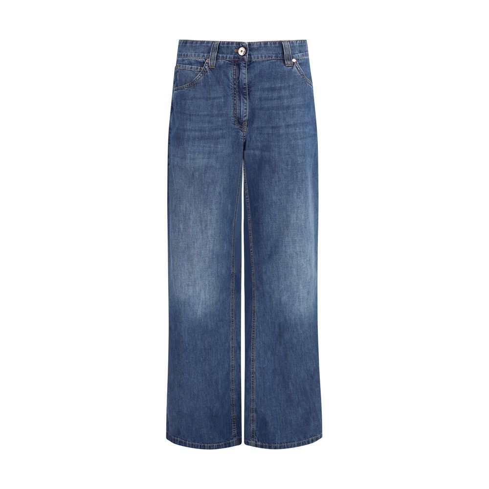 Brunello Cucinelli Blue Denim Jeans