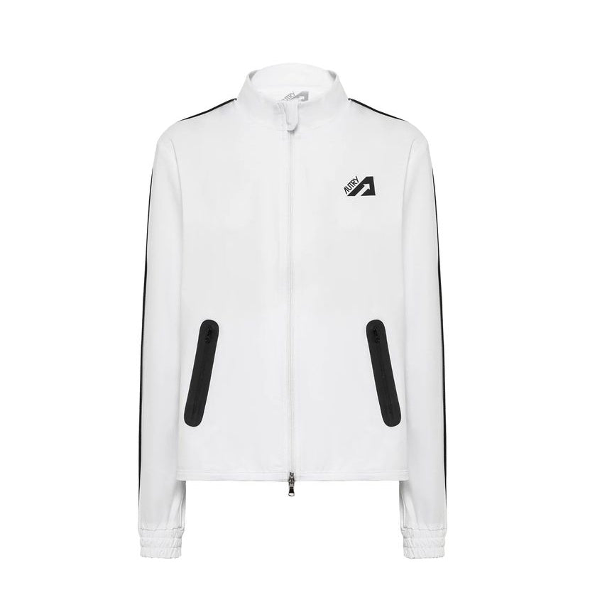 Autry Athletic Jacket - White- Made In Italy