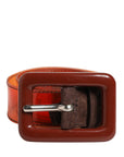Miu Miu Cintura Square Buckle Belt