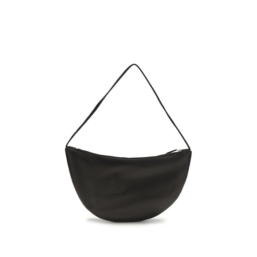 The Row Izzy Small Shoulder Bag - Black
