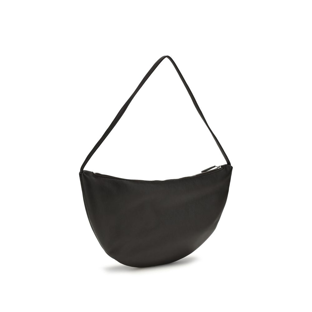 The Row Izzy Small Shoulder Bag - Black