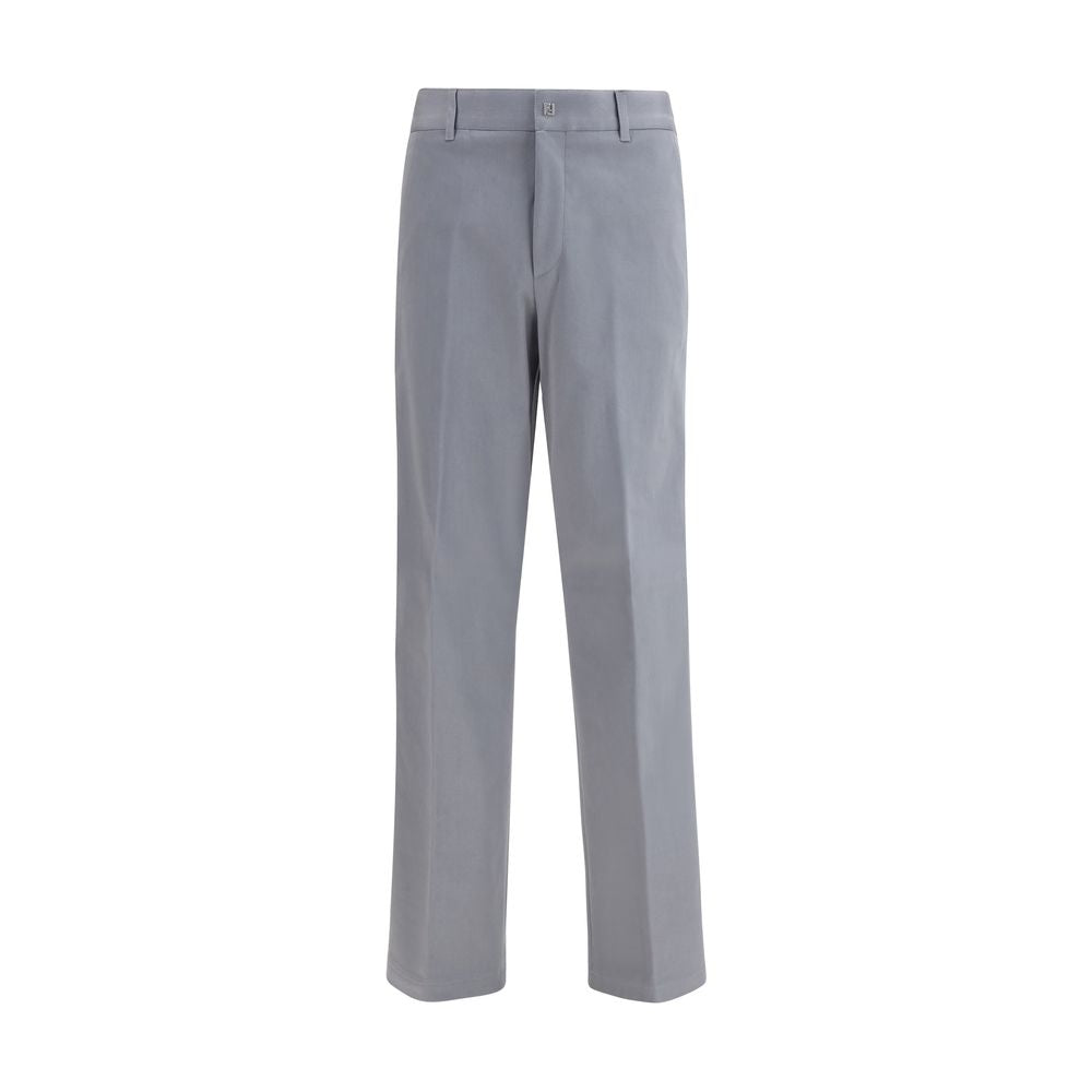 Fendi Casual Suit Pants - Gray/Grey