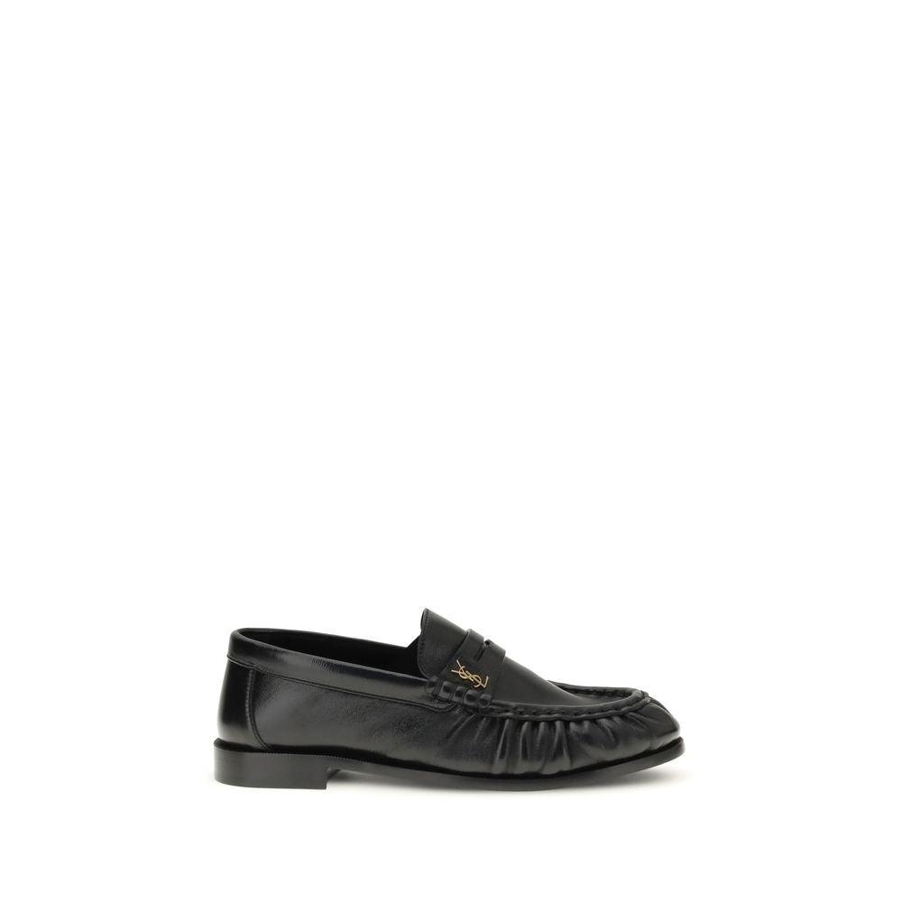 Saint Laurent Cassandre Le Loafers - Black