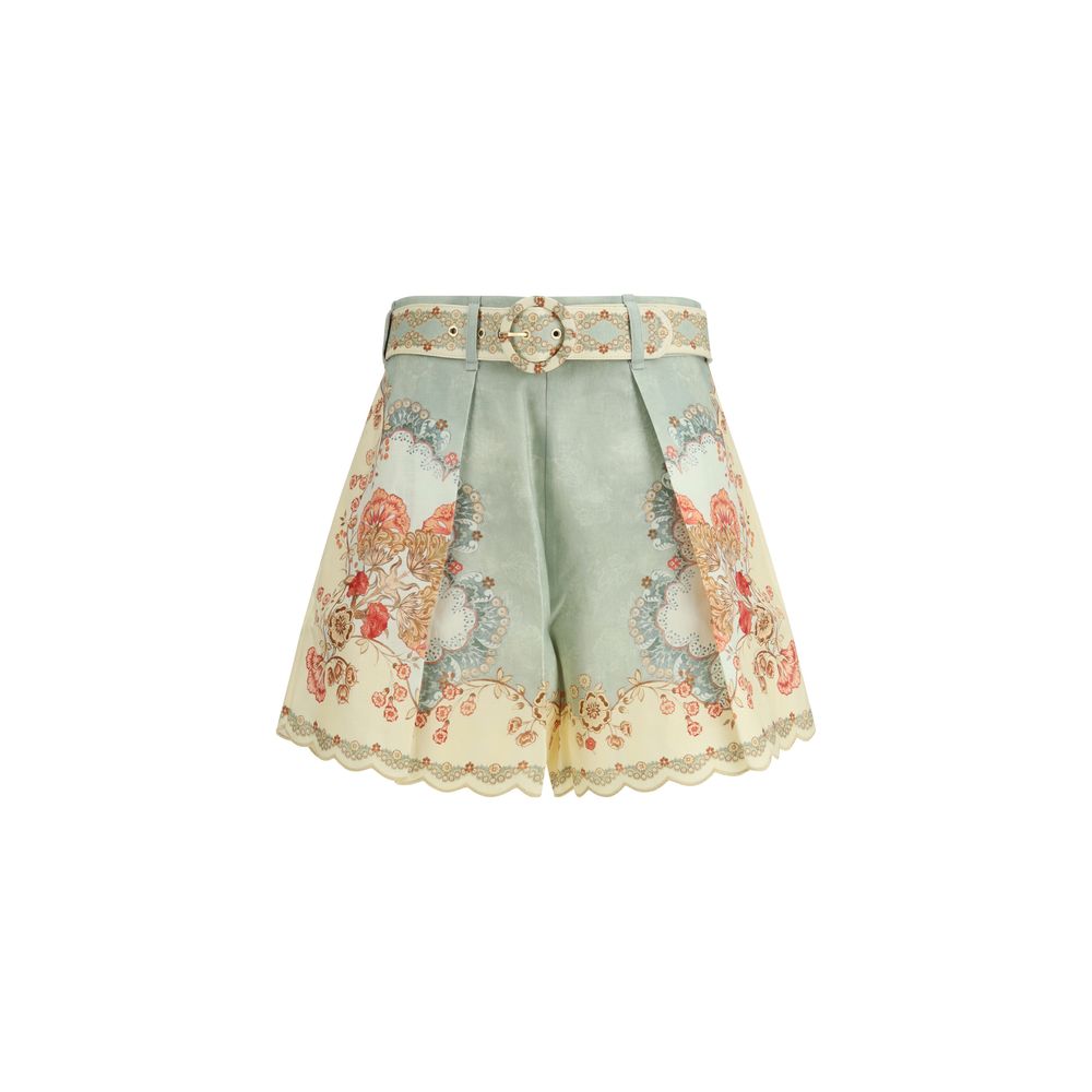 Zimmermann Daylight Linen Bermuda Shorts