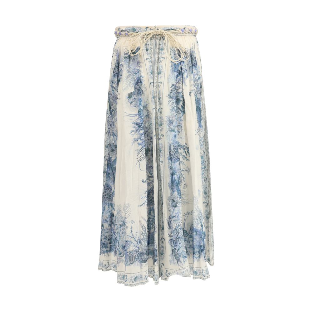 Zimmermann Wanderlust Long Maxi Skirt