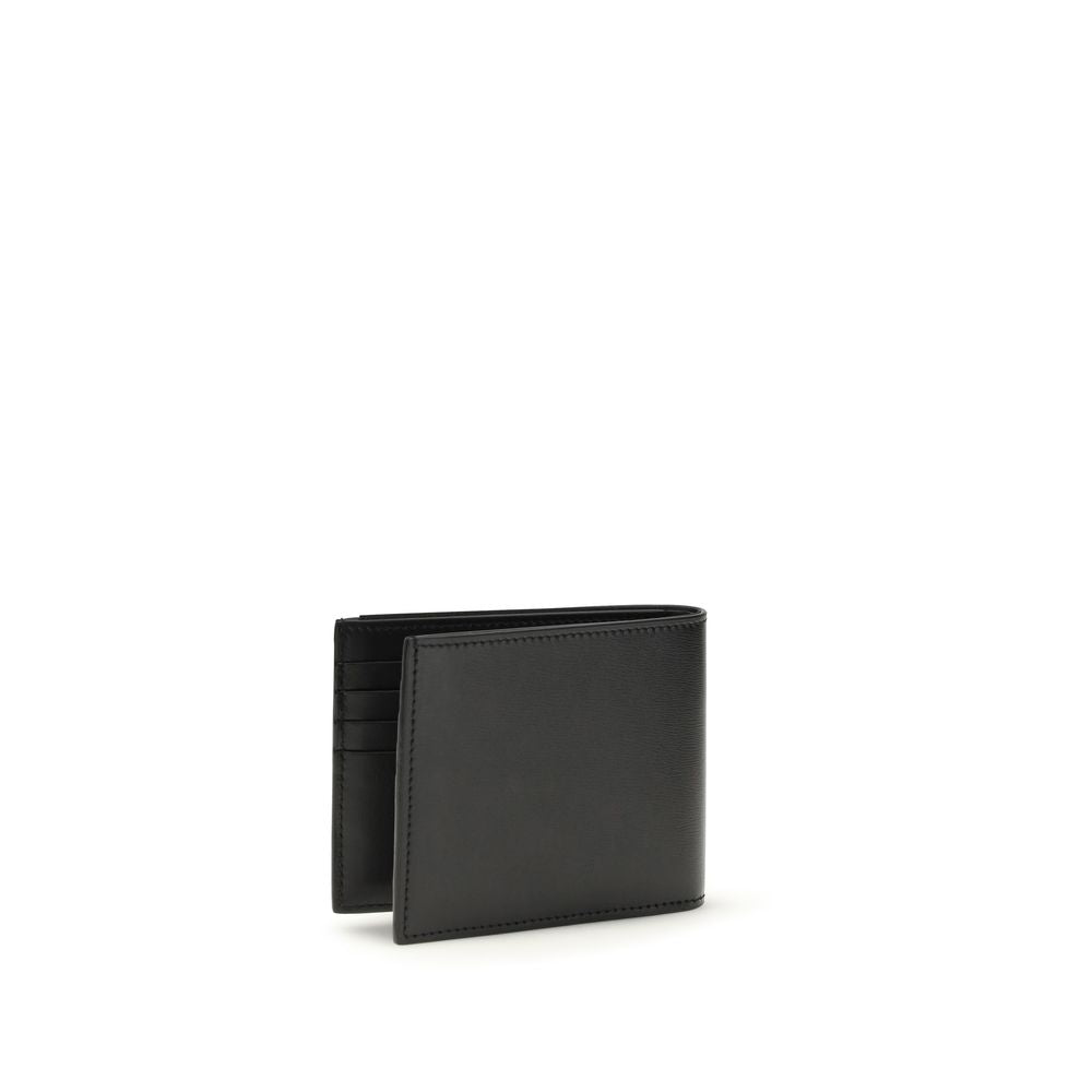 Fendi FF Leather Bifold Wallet - Black