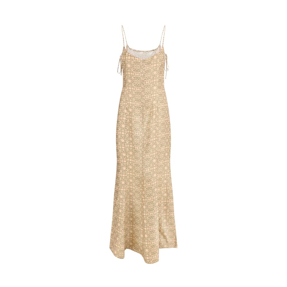 Kristina Ti Geometric Floral Maxi Dress