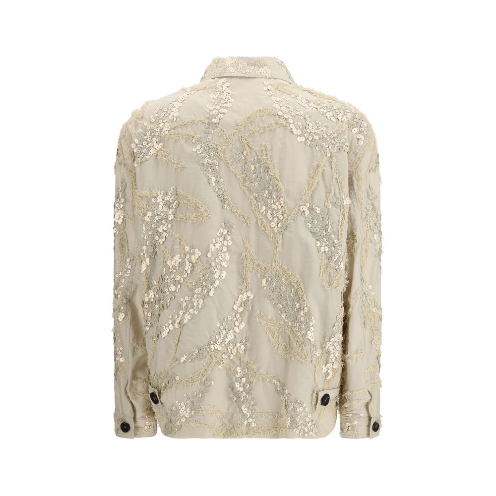 Brunello Cucinelli Sequin Embellished Jacket