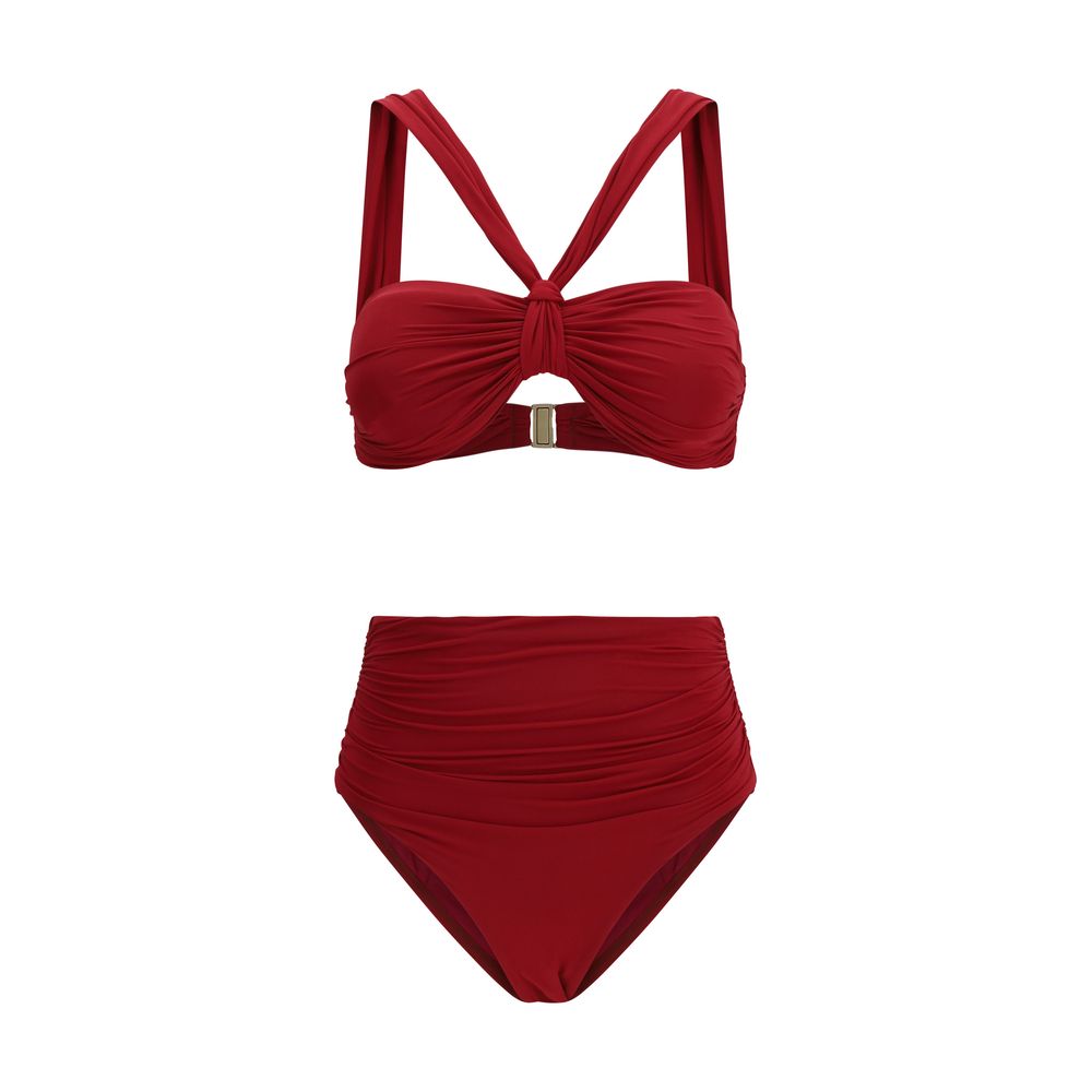 Zimmermann Daylight Bordeaux Bikini