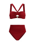 Zimmermann Daylight Bordeaux Bikini