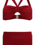 Zimmermann Daylight Bordeaux Bikini